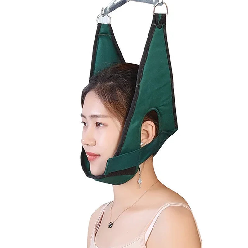 Chiropractic Tools Neck Harness Neck Stretcher Hanging Cervical Traction Device Neck Stretching Belt Osteochondrosis Pain Relief