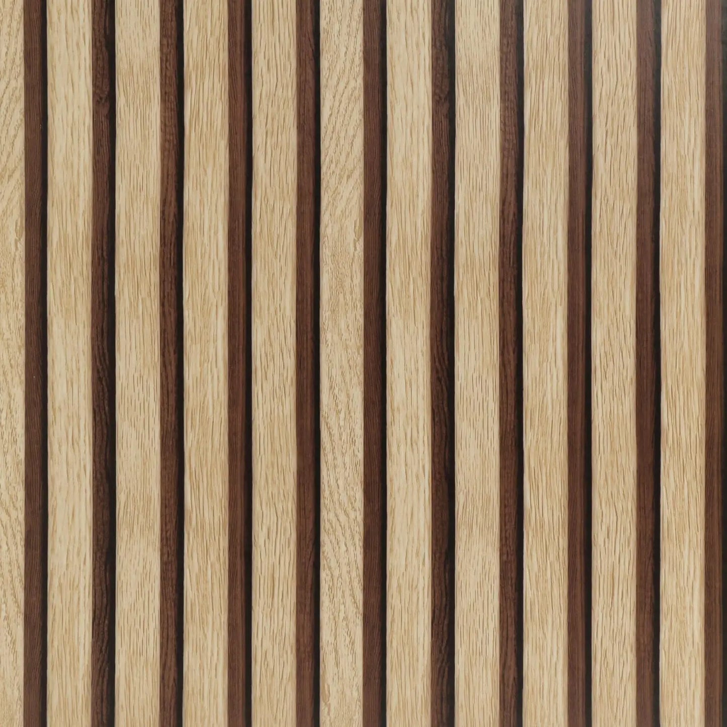 3D Effect Oak Wood Retro Wallpaper