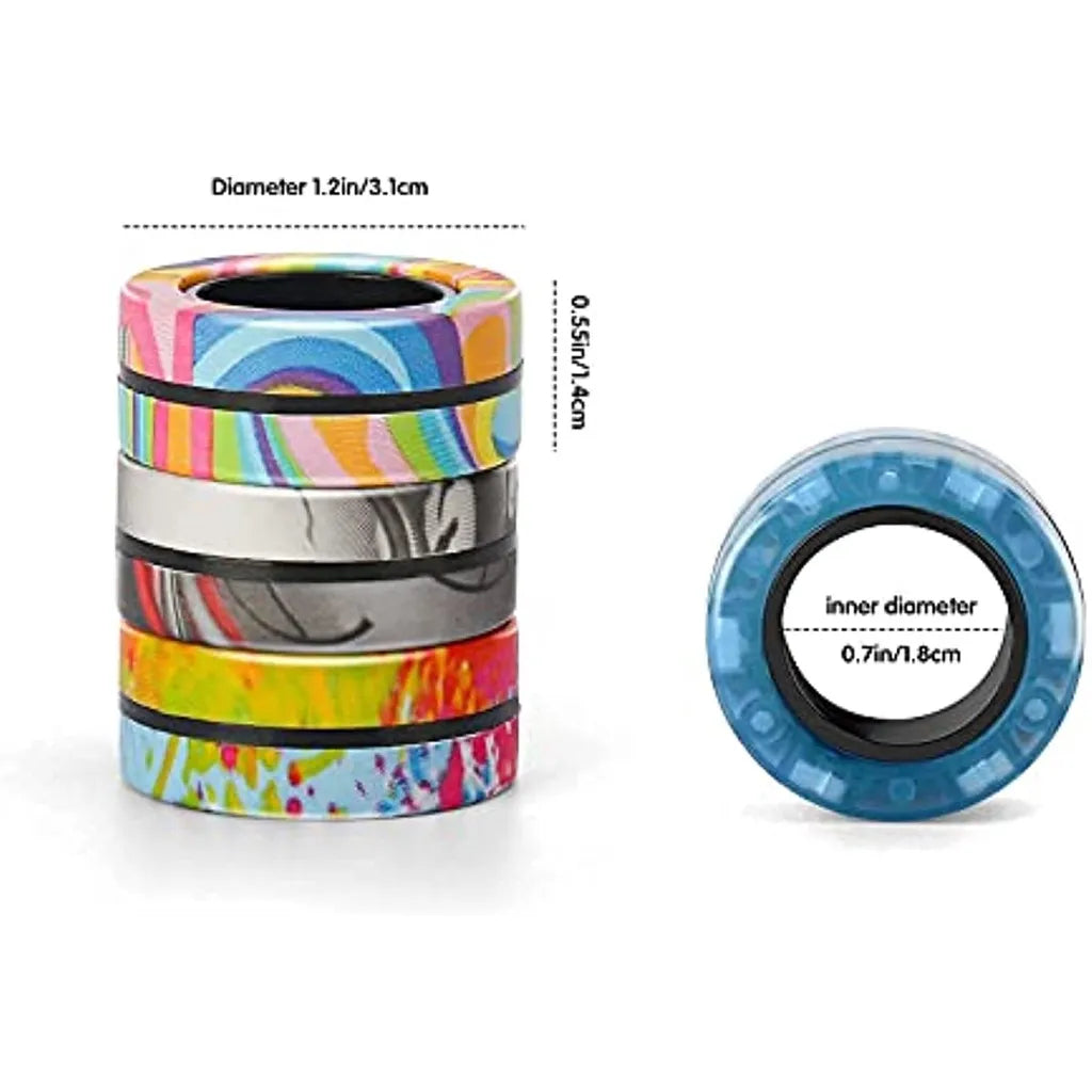 Magnetic Rings Fidget Toy